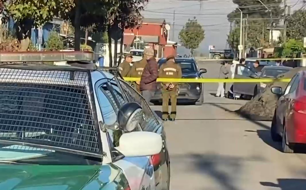 Dos hombres murieron acribillados dentro de un auto en Concepción Cada