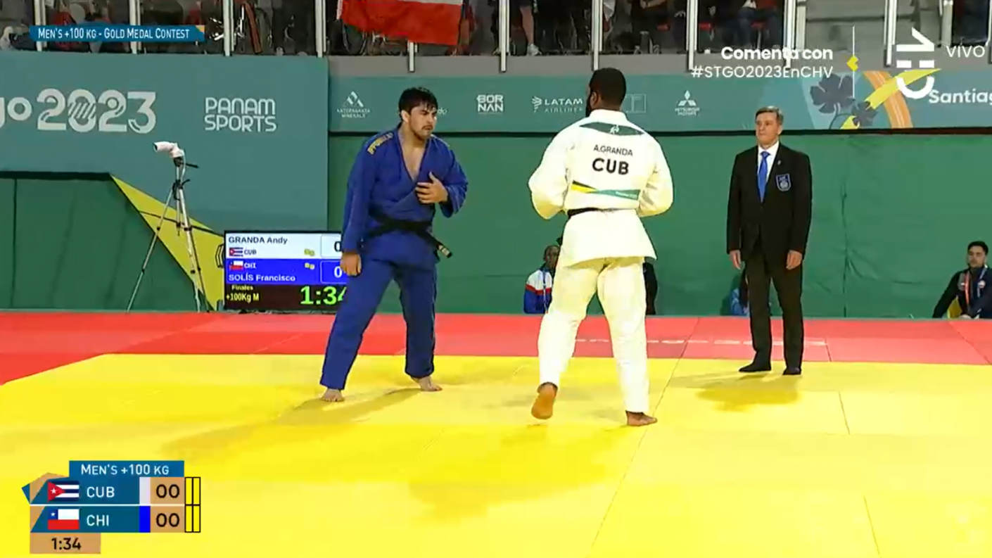 Plata En Judo Francisco Sol S Se Llev Medalla Frente A Cuba En Los