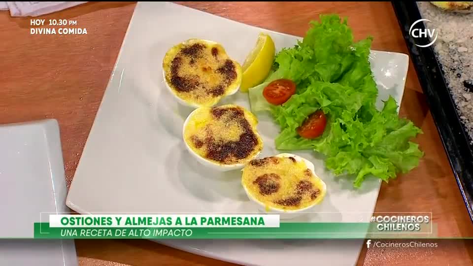 Ostiones y Almejas a la parmesana en la deliciosa preparación de Axel -  Parte 1 - Chilevisión