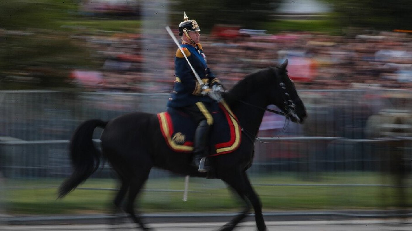 Parada Militar 2024 Así fue el debut de Legado, caballo que reemplazó